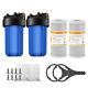 10 Inch Whole House Water Filter Housing Filtration System CTO Carbon Cartridge