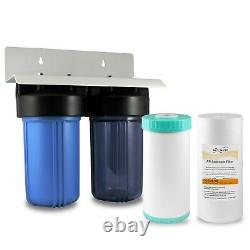 10x4.5 BB Big Blue 1 Whole House Water Filter System For Home, Well supply