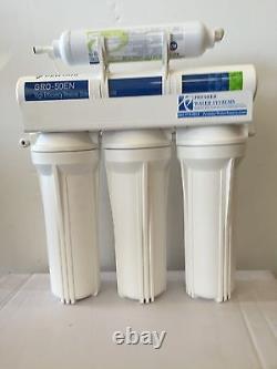 11 RATIO Low Waste 5 Stage RO Home Reverse Osmosis Water Filter System 75 GPD
