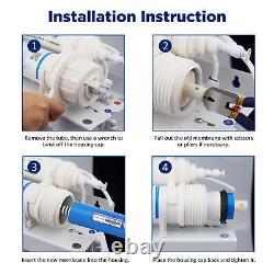 150 GPD Reverse Osmosis Membrane Home Under Sink RO System Water Filter 10-Pack