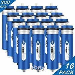 16 Pack 300GPD RO Membrane Drinking Purifier Reverse Osmosis System Water Filter