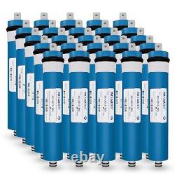 (1-25 PACK) 100 GPD RO Max Water Water Filter System Membrane