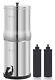 1.5G Stainless Steel Gravity-Fed Water Filter System, NSF/ANSI 42 Certification