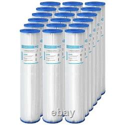 20 x 4.5 Washable Whole House Pleated Sediment Water Filter for SimPure DB20-P