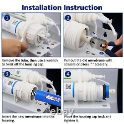 25 Pack 100 GPD RO Membrane Reverse Osmosis System Water Filter 1812 Replacement
