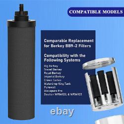 2.25G UV Gravity-Fed Water Filter System Countertop With6pcs Element Cartridges