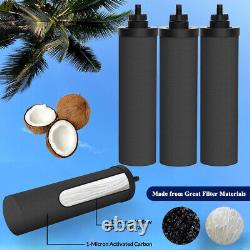 2.25G UV Gravity-Fed Water Filter System Countertop With6pcs Element Cartridges