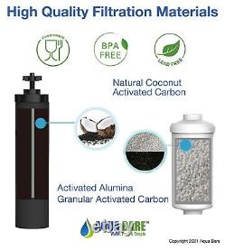 2.25 Gallon Big Berky Alternative Water Filtration System with NO FILTERS