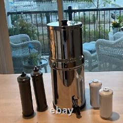2.25 Gallon Big Berky Alternative Water Filtration System with NO FILTERS