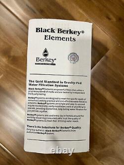 (2) Berkey Auth. Black Berkey Elements BB9-2 Filters for Berkey Water Systems