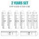 2 Year Set Water Filter Replacement Kit For SimPure T1-400 UV RO System 14pcs