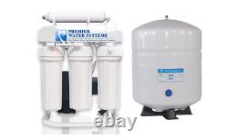 300 GPD Light Commercial Reverse Osmosis Water Filter System 6 gal tank USA