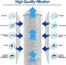 3-Stage 10 Inch Big Blue Whole House Water Filter Housing Filtration System