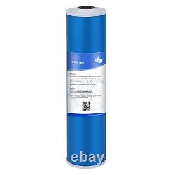 3-Stage 20 x4.5 Whole House Water Filter Housing + Spin Down Filtration System
