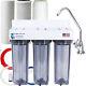 3 Stage Clear Under Sink Water Filter System Sediment/Fluoride Arsenic Filters