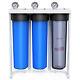 3 Stage Whole House Water Filter System 1 Port With Bracket 20-Inch Big Blue