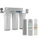 3 Stage lime Anti Scale Inhibiting 10 White Whole House Water Filtration System