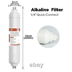 3-Year 6-Stage 50 GPD RO pH Alkaline Reverse Osmosis System Water Filter 30 Pack