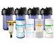 4-Stage Clear Whole House Water Filter Housing Filtration &Spin Down Pre-Filter