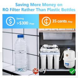 5 STAGE Water Filter System Reverse Osmosis RO Filtration Drinking 100 GPD Home