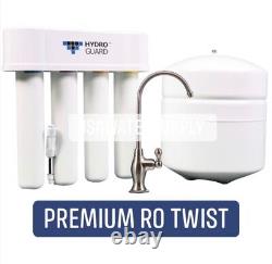 5 Stage PREMIUM Home Drinking Reverse Osmosis RO Water Filter System Membrane RV