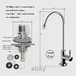 5 Stage Reverse Osmosis RO System Drinking Water Filter 75 GPD with Booster Pump