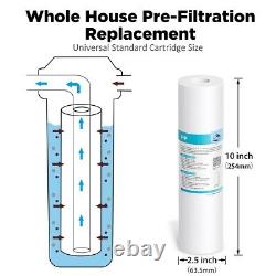 6 Stage 100 GPD Alkaline Reverse Osmosis System Water Filter 3-Year Set 28 Pack