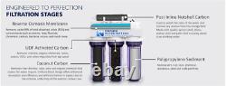 6 Stage Reverse Osmosis Alkaline Water Filter System & Permeate Pump 100 Gpd