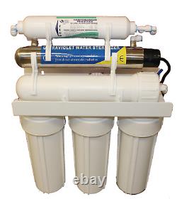 6 Stage Reverse Osmosis Ultra Violet Sterilizer Water Filter System Uv Ro GPD