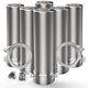 6x SimPure 5 Stage Under Sink Water Filter System Purifier 20K Gallons Stainless