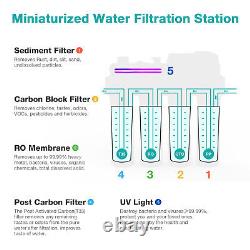 7 Pack Water Filter Cartridge Replacement For SimPure T1-400 UV RO System