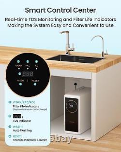 7 Stage Tankless Under Sink Reverse Osmosis Water Filter System Reduces PFAS TDS