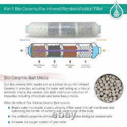 9 Stage Reverse Osmosis Water Filter System + Remineralization PH Mineral Filter