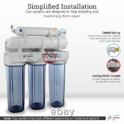 9 Stage Reverse Osmosis Water Filter System + Remineralization PH Mineral Filter
