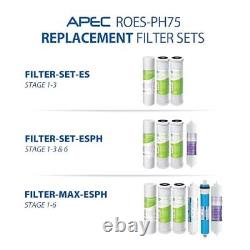 APEC Water System ROES-PH75 Alkaline Mineral pH+ 75GPD Drink Water Filter System