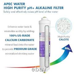 APEC Water System ROES-PH75 Alkaline Mineral pH+ 75GPD Drink Water Filter System