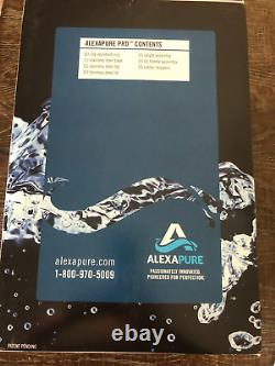 Alexapure Pro Stainless Steel Water Filtration System New in Sealed Box Survival