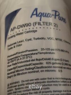 Aqua-Pure Under Sink Faucet Water Filtration System by 3M AP-DWS1000