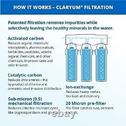 Aquasana 3-Stage Max Flow Claryum Under Sink Water Filter System AQ-5300+. 55