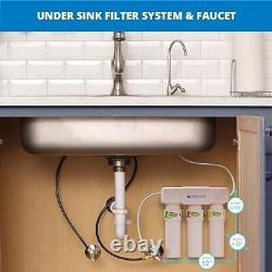 Aquasana 3-Stage Max Flow Claryum Under Sink Water Filter System AQ-5300+. 55