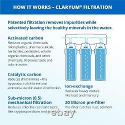 Aquasana 3-Stage Max Flow Claryum under Sink Water Filter System? AQ-5300+. 62