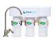 Aquasana 3-Stage Under Sink Water Filter System AQ-5300 Chrome Faucet