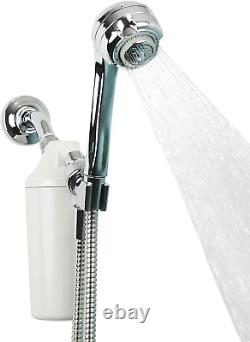 Aquasana Shower Water Filter System Max Flow Rate With Handheld Wand Filters ove