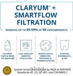 Aquasana SmartFlow Reverse Osmosis Water Filter System 4 Stage With Easy Change