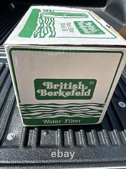 Berkey BRITISH BERKEFELD Water Filter Model SS System 4 Filters included