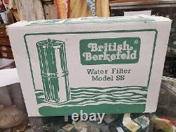 Berkey BRITISH BERKEFELD Water Filter Model SS System New in Opened Box