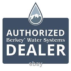 Berkey Light Water Filter with 2 Black Berkey Elements & 2 Berkey Fluoride NEW
