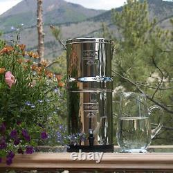 Berkey Travel With2 Brand New 7 Ceramic Filters Excellent Condition