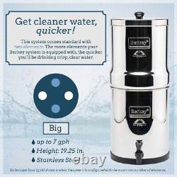 Big Berkey Water Filter System Purify Your Drinking Water Today