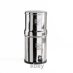 Big Berkey Water Filter System with Black Berkey Element Filters, 2.25 Gallon